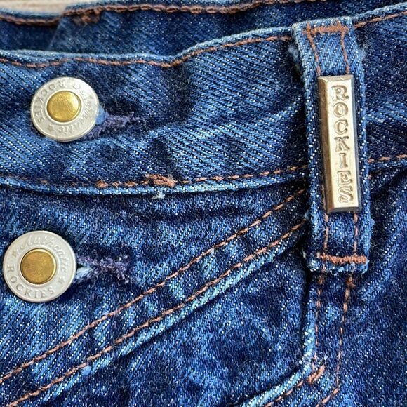 VINTAGE AUTHENTIC ROCKIES JEANS WEAR HIGH RISE TALL - Picture 4 of 8